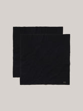 Load image into Gallery viewer, Black Slub Knit Bandana 2-Pack