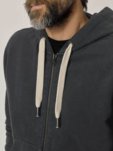 Load image into Gallery viewer, Dark Navy Venice Wash Brushed Loopback Full Zip